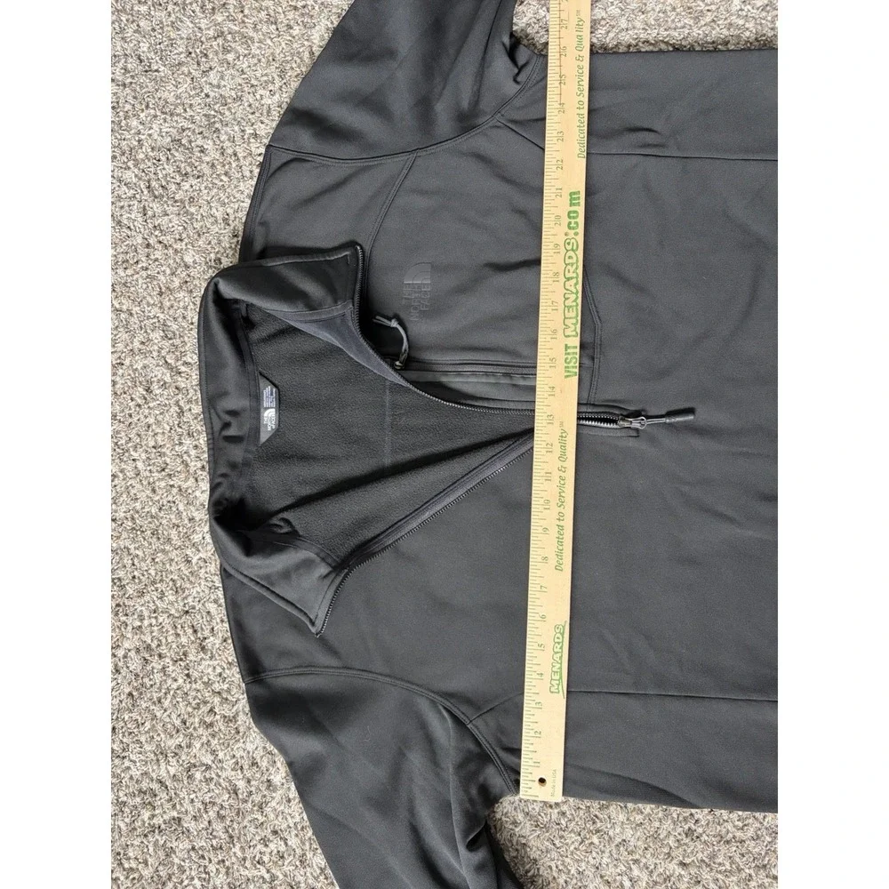 The North Face Fleece Jacket‎ Mens XXL Black Skyline Half Zip Pullover Hiking